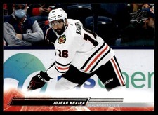 2022-23 Upper Deck Jujhar Khaira Chicago Blackhawks #39