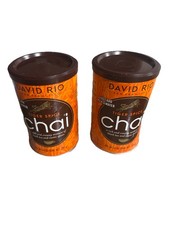 Lot Of 2 David Rio Tiger Spice Chai Powder Mix Drink  14 Oz Exp 10/26