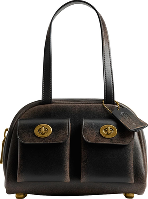 Coach Womens Twin Turnlock Bag 20, Loved Leather | eBay