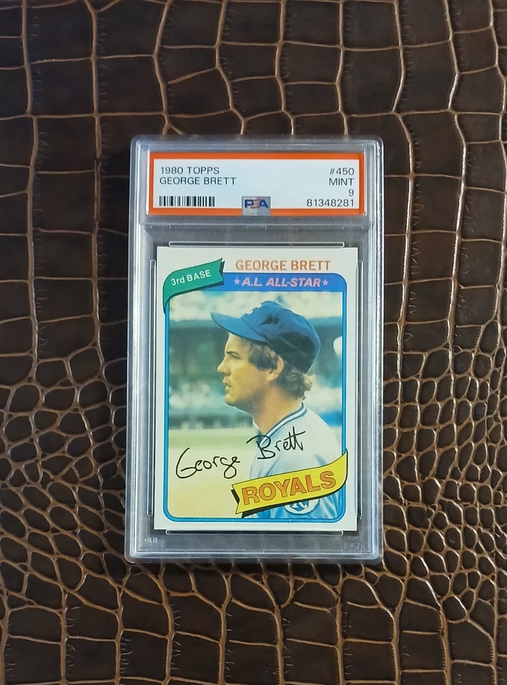 1980 Topps George Brett🏆PSA 9🏆-Bonito centrado- Foto 4 de 4