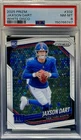 2025 Prizm Jaxson Dart Rookie Card #332 WHITE DISCO Prizm ⚪️PSA 8⚪️ RC Giants