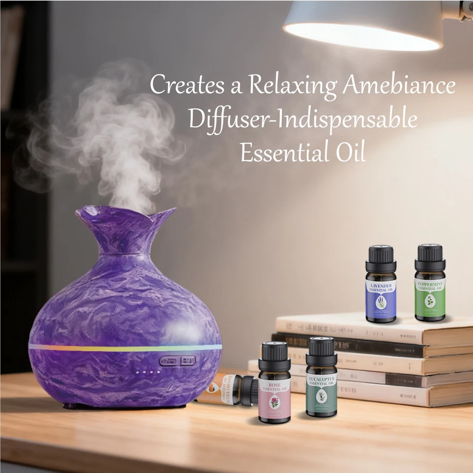 10pcs Local Warehouse Floral Scent Essential Oil, 10ML/0.34fl.oz Per Bottle - Image 2 of 4