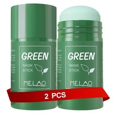 Green Tea Mask Stick Blackhead Remover 2-PACKS, Deep Cleanse Mask...