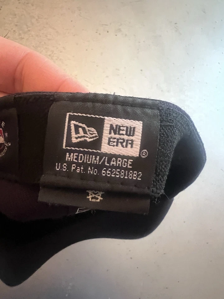 New Era 男式美国职棒大联盟波士顿红袜队 39Thirty 弹力版棒球帽中号/大号 — 第 3/4 张图片