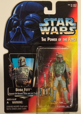 Kenner Star Wars Power of the Force Boba Fett  .01  Action Figure 1995