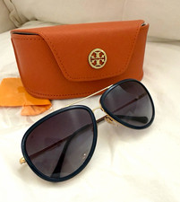Tory Burch Women s Aviator Sunglasses Gold Fr...