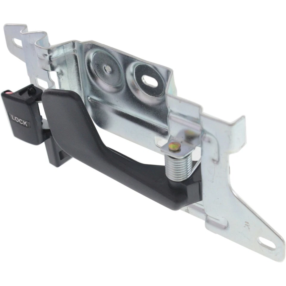 Juego de manijas de puerta interiores para Honda Civic 1992-1995 negras delanteras negras 2 piezas Foto 4 de 4