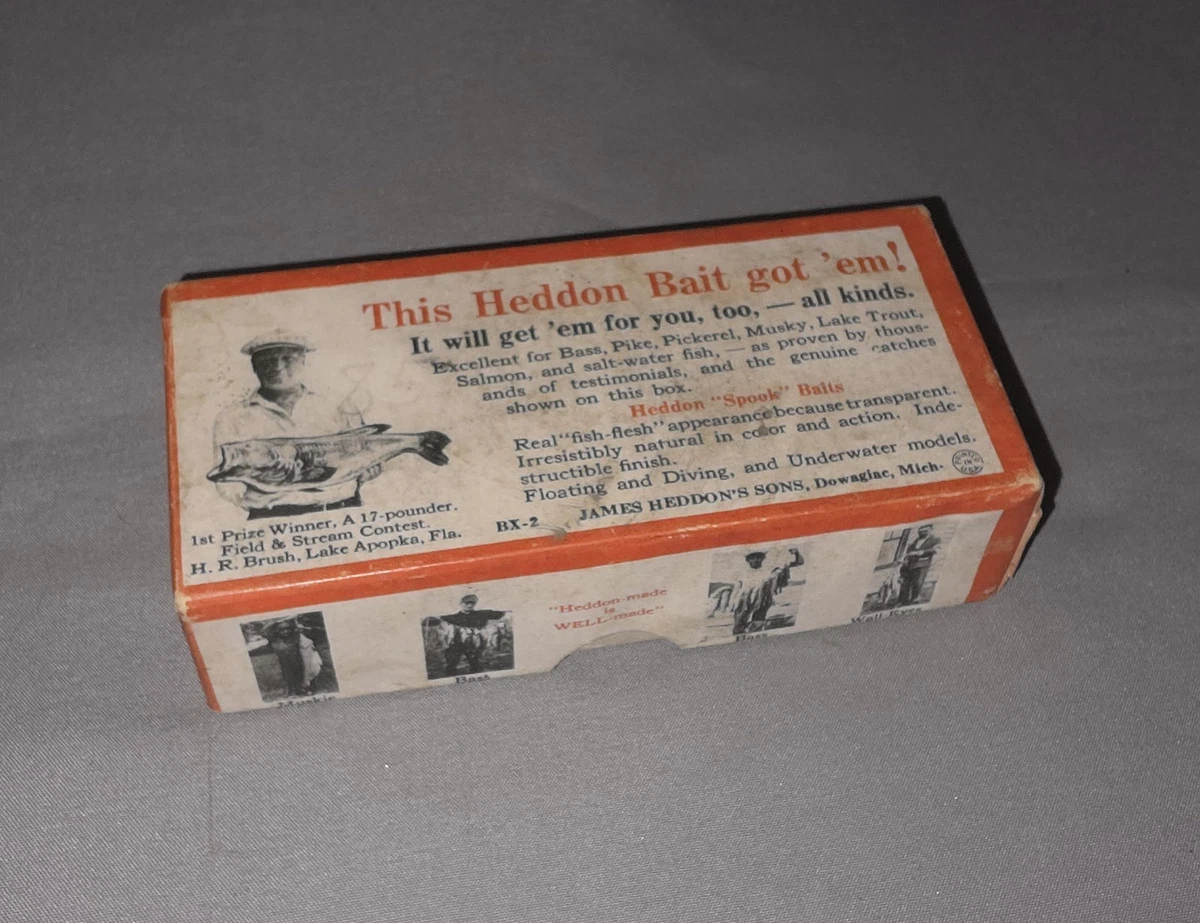 Heddon Vintage Fishing Lures with Original Box for sale | eBay