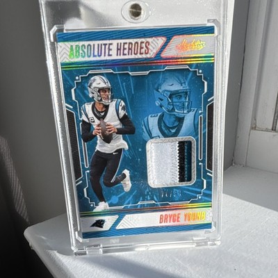 Panini 2024 Absolute Absolute Heroes Memorabilia Bryce Young #AHM-BYG Gold /99