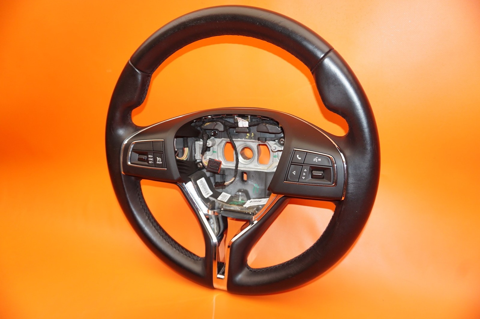 MASERATI QUATTROPORTE STEERING WHEEL 2014 2015 2016 670011666 BLACK OEM