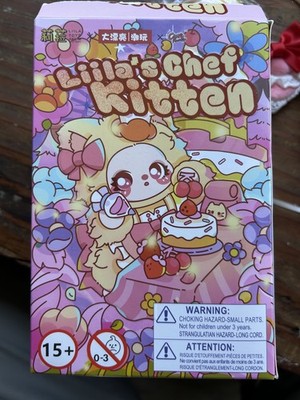 Liila s Chef Kitten Plush Blind Box Cherry Bread Confirmed Cute Bag Charm 2024