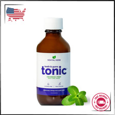 Dental Herb Tooth  Gums Tonic Herbal Mouthwash Alcohol-Free Natural Rinse