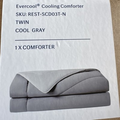Rest Evercool Cooling Comforter Twin/Twin XL Blanket for Hot Sleepers New