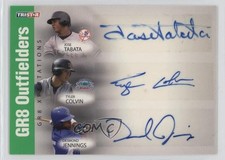 2008 PROjections Green 49/50 Jose Tabata Tyler Colvin Desmond Jennings Auto 11to
