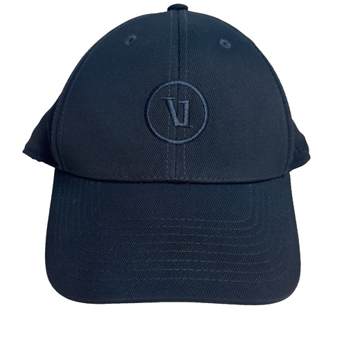 Vuori Signal Snapback Flexfit Athletic Performance Sportswear Golf Hat Cap Navy