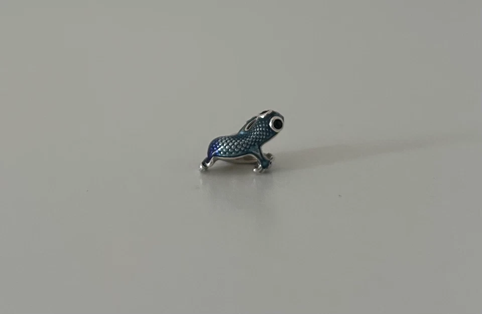 Pandora Metallic Blaues Gecko Charm Sterling Silber - Bild 2 von 4