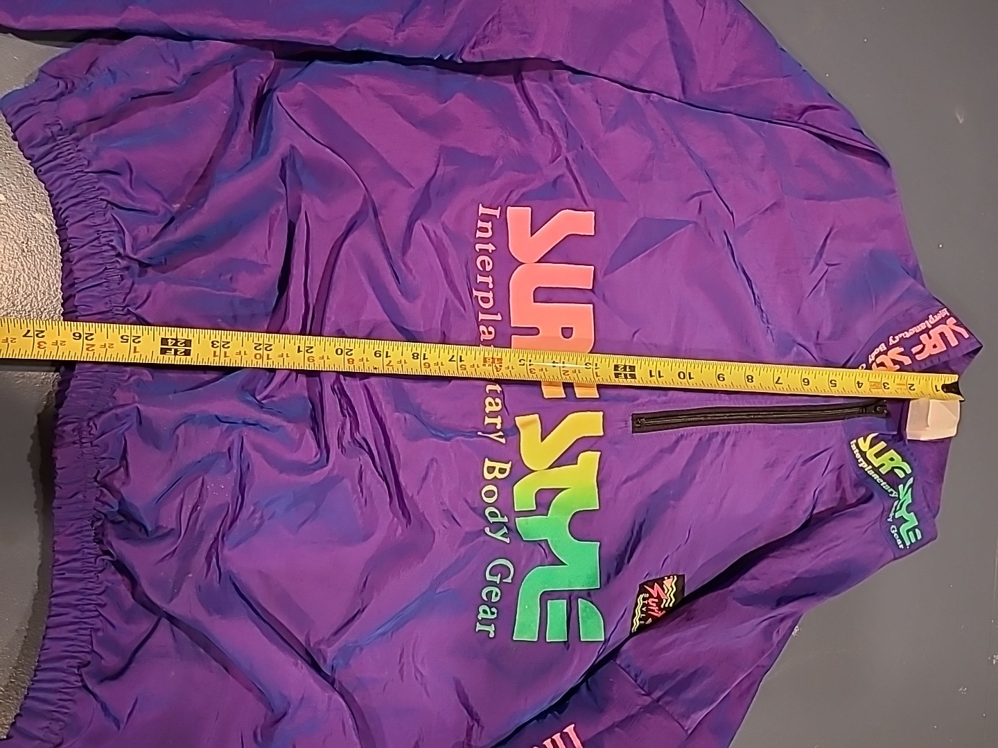 Surf Style Multicolor Pullover Wind Style Unisex … - image 5