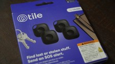 Tile Bluetooth Item Finder Tracker, Black, 4-Pack RE-60014 