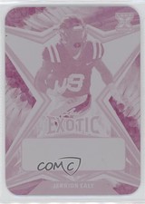 2022 Leaf Exotic Printing Plate Magenta Parrot 1/1 Jerrion Ealy #BA-JE1 2q0
