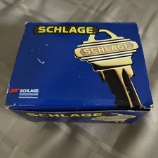 Schlage Single Cylinder Deadbolt BR260 605 Polished Brass New In Box