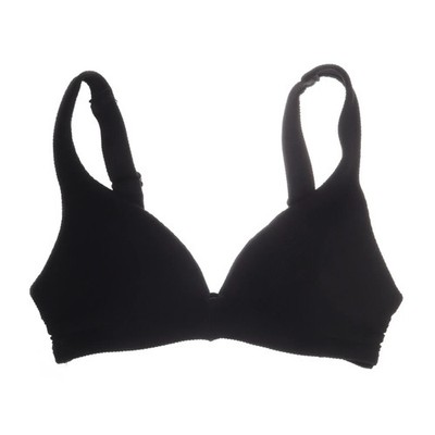 H&M, Bikinioberteil, Größe: 70B, Schwarz, Elasthan/Polyester, Einfarbig #Jmb