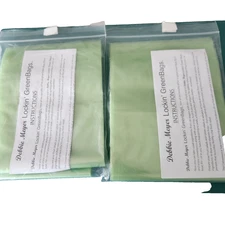 Debbie Meyers Lockin'  Green Bags Made in USA Two Sizes NEW  40 bags total