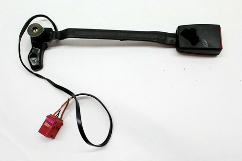 01 AUDI A6 SEAT BELT BUCKLE FRONT LEFT BLACK 4B0 857 755 K OEM 98 99 00 02 03 04