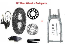 Brazo oscilante de llanta de neumático de 16" para moto de cross Taotao 140cc 150cc 200