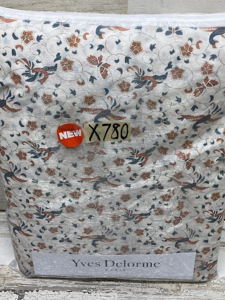 Sábana Ajustable Yves Delorme Golestan Queen Multicolor Nueva Foto 4 de 4