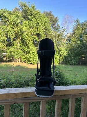 Orthopedic Walker Fracture Boot, Fits Left or Right, Size Large Black