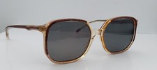 Vintage Pathway Shadows Brown Oval Horn-Rimmed Sunglasses USA FRAMES ONLY