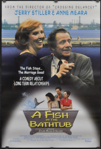 A FISH IN THE BATHTUB 1998 ORIGINAL 27X40 MOVIE POSTER JERRY STILLER ANNE MEARE