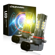 2x 9145 9140 LED Fog Light Bulbs For 1999-201...