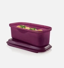 Tupperware Microwave Pasta Cooker 2L/ 8 Cups Pasta Maker New Purple