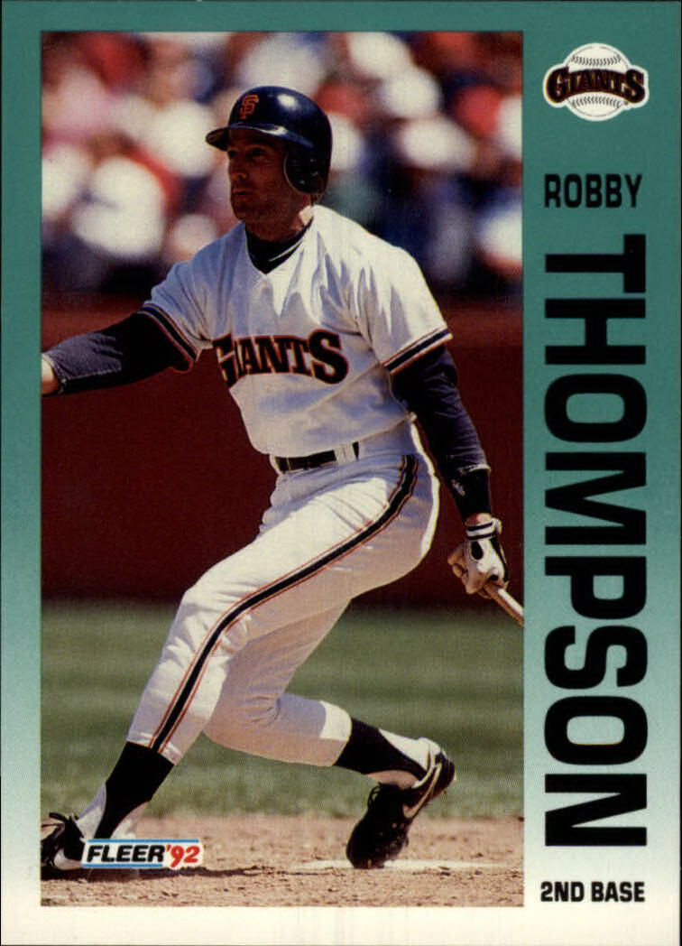 1992 Fleer #648 Robby Thompson - NM | eBay