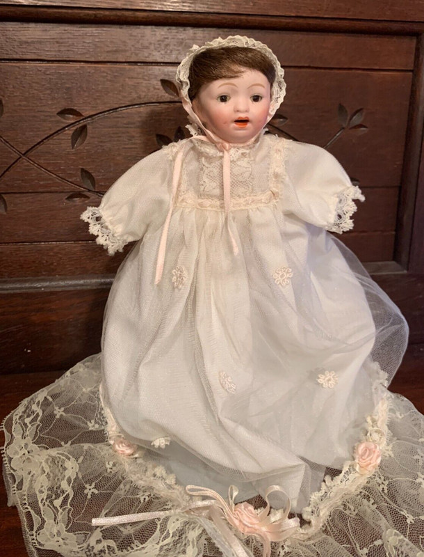 antique Morimura brothers japan doll 4/0