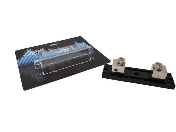 Sky High Car Audio 1/0 Gauge Set Screw ANL Fuse Holder Nickel Plated W/Fuses - Image 4 of 4