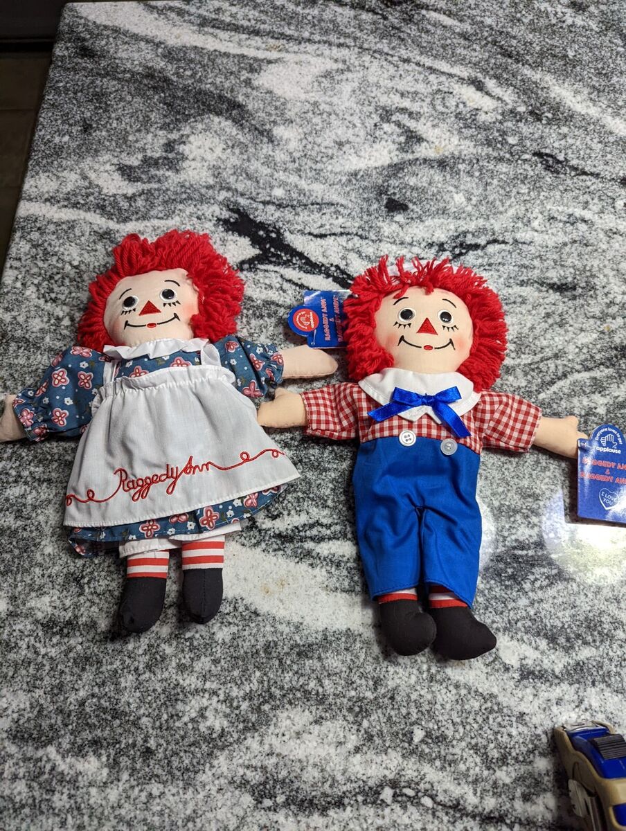 Vintage Applause Raggedy Ann & Andy Stuffed Dolls 12” | eBay Vintage Applause Raggedy Ann & Andy Stuffed Dolls 12” | eBay