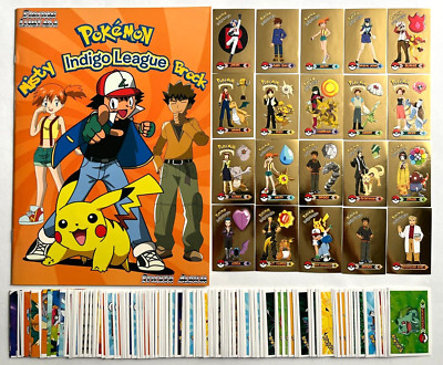 ALBUM POKEMON INDIGO LEAGUE Sticker + Full Set 208/208 PERU 2022 Charizard Mew