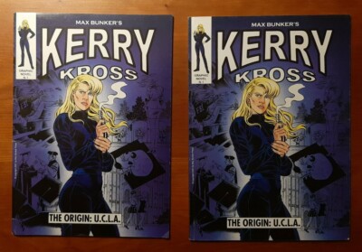 TWO BOOKS KERRY KROSS THE ORIGIN UCLA ENGLISH VERSION (ONE WITH PRINTING ERRORS)