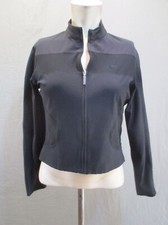 NIKE DRI-FIT Size S 4-6 Women Full Zip Stand Collar Pocket Athletic Jacket 847