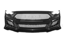GT500 Style Polyurethane Full Conversion Front Bumper For 18-22 Ford Mustang