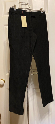 Stella McCartney Black Straight Leg Dress Pants 38 - Size 8 - Picture 5 of 11