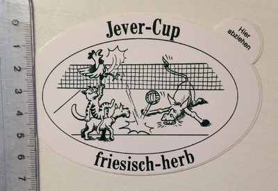 Aufkleber/Sticker: Jever-Cup - Friesisch Herb (020316174)