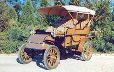 1904 Knox Surrey Henry Austin Clark Collection Carnival Cars New York Postcard