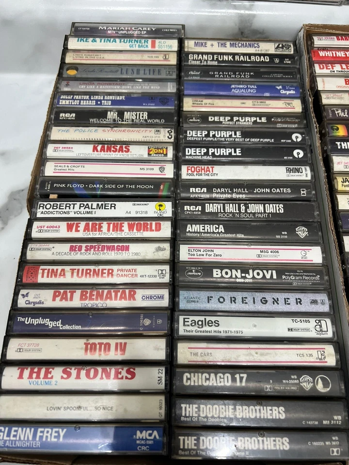 Cassette Tapes 70s 80s 90s Build Your Own Rock Pop Combine Ship & Discount at 2+ - Image 2 of 3