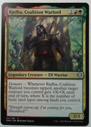Radha, Coalition Warlord 211/281 Dominaria United