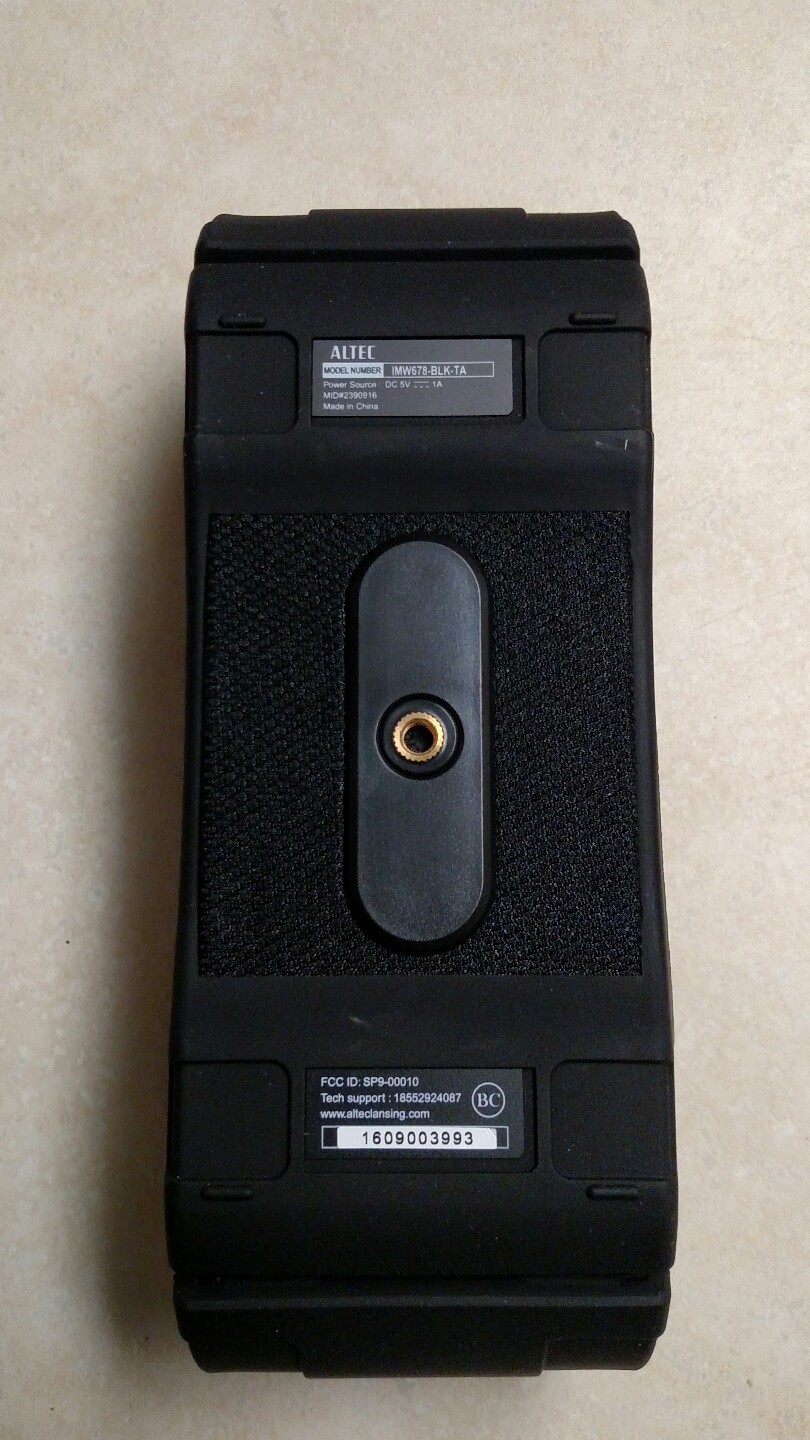 altec lansing imw678 pairing