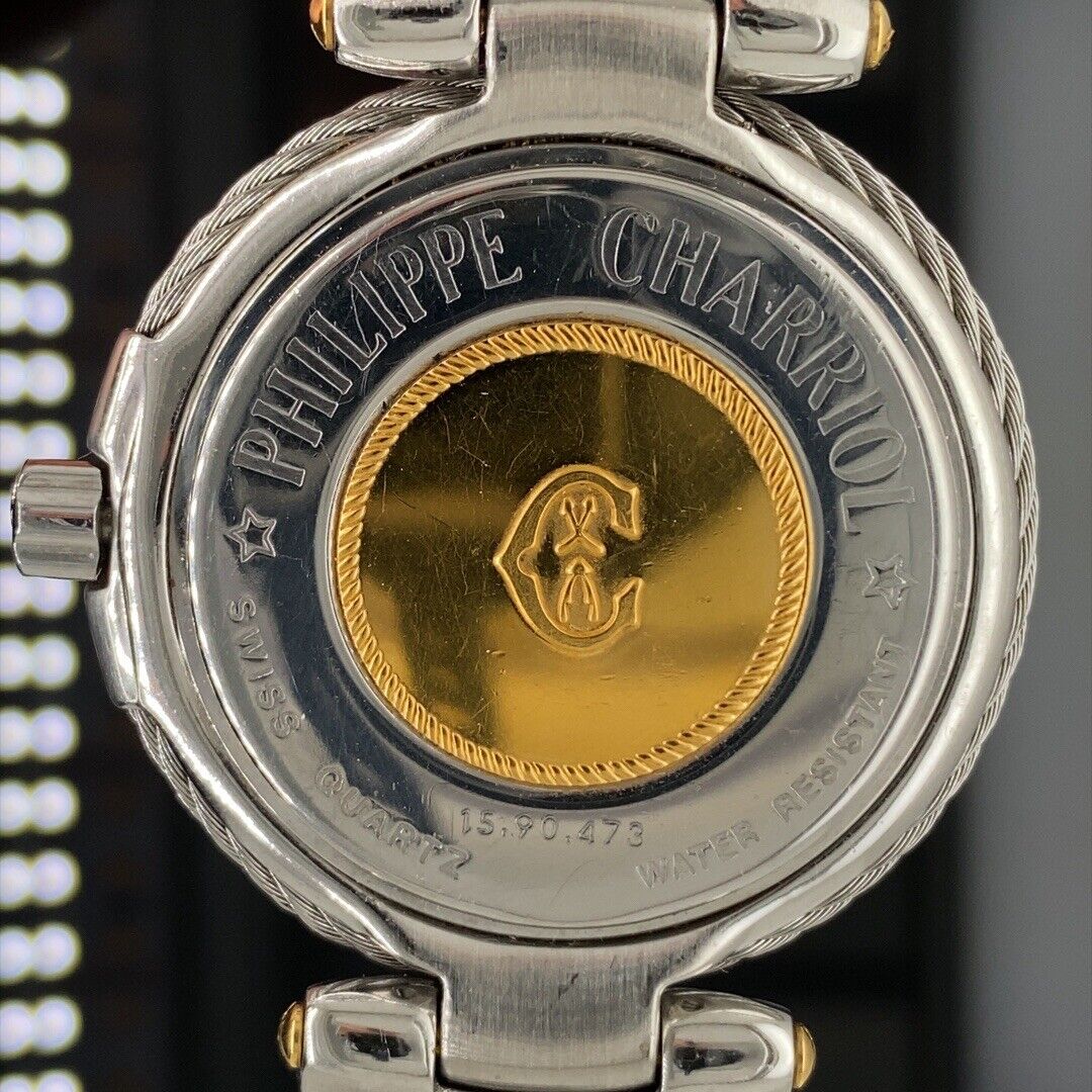 Philippe Charriol Moonphase Cable Quartz Men's Watch $2500 Philippe Charriol Moonphase Cable Quartz Men's Watch $2500