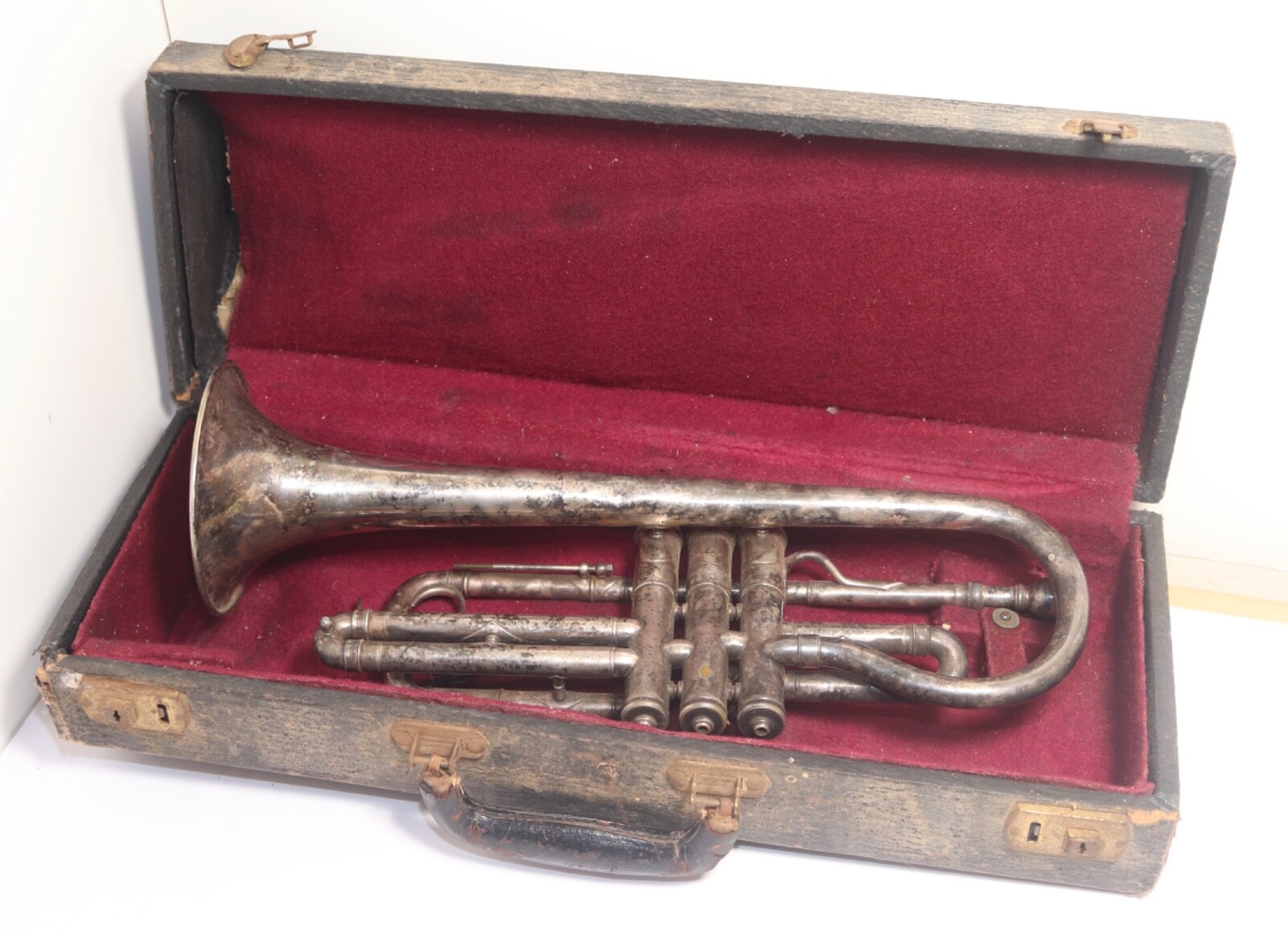 Frank Holton New Proportion Trumpet Rare 1911 Coururier Model O